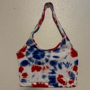 Tie dye halter top